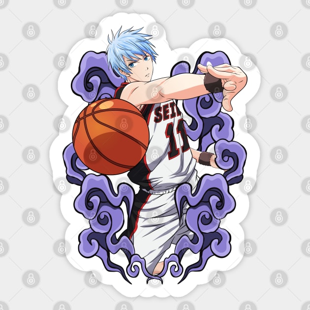 kuroko no basket - Tetsuya Kuroko Sticker by mounier